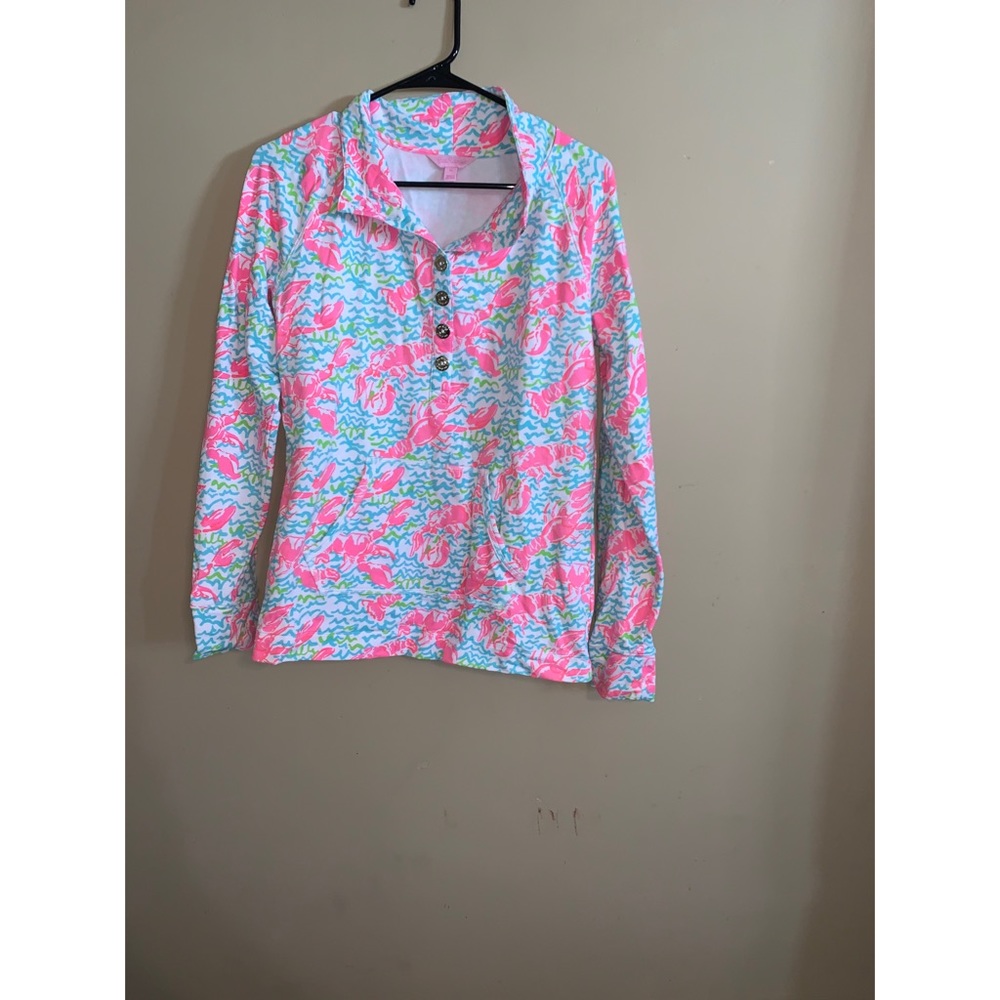 Lilly Pulitzer girls captain popover